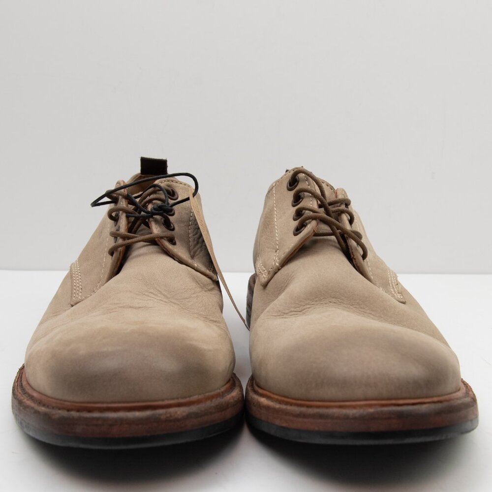 Frye Murray Oxford Shoes Leather Dip Dye Taupe Brown Size 9.5 NWT - Picture 2 of 9